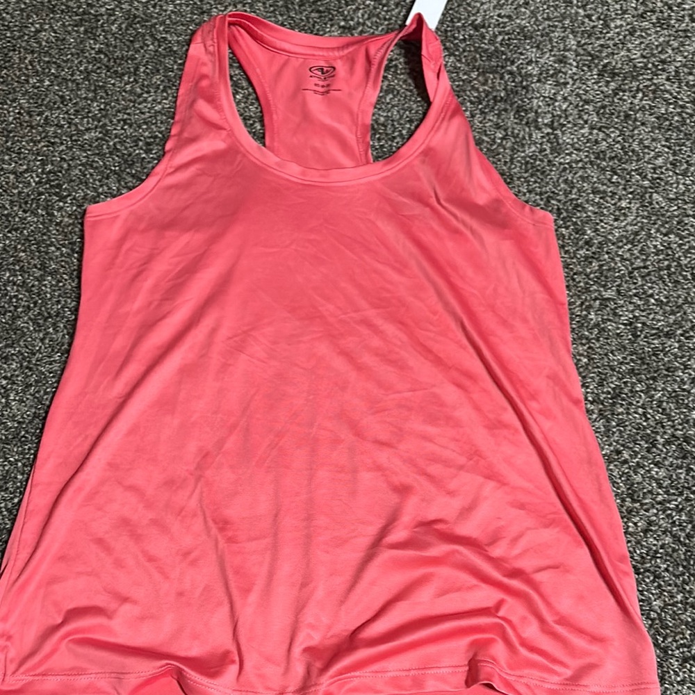 Women's Coral Racerback Tank Top